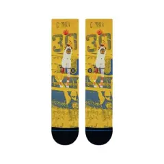 NBA Golden State Warriors Scratch Player Large Crew Socks - Stephen Curry