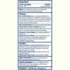 Chloraseptic Sore Throat Relief Spray