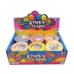 Geddes Sticky Foam Toys - 12 per display
