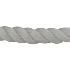 Sea-Dog Twisted Nylon Dock Line - 20 Feet - 301110020WH1 - Boat Equipment and Parts.