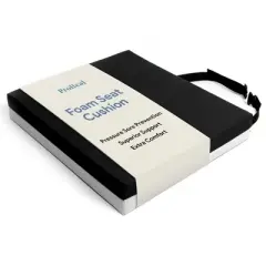 ProHeal Pressure-Relief Foam Cushion, 3" Height - Pressure Relief Seat Cushion for Office Chair, Car, Gaming Chair or Wheelchair