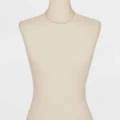 Twisted Bar Chain Necklace - A New Day&trade; Gold