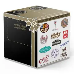 Crazy Cups Perfect Samplers Caramel Flavored Coffee Pods Variety Pack