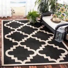 Courtyard CY6017 Power Loomed Indoor/Outdoor Indoor/Outdoor Area Rug  - Safavieh