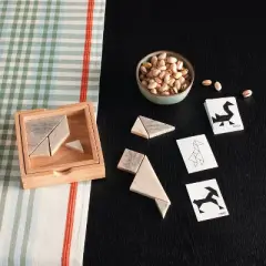 Marble & Wood Tangram Puzzle - Hearth & Hand&trade; with Magnolia