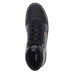 Levi's Mens Drive Hi Vegan Synthetic Leather Casual Hightop Sneaker Shoe