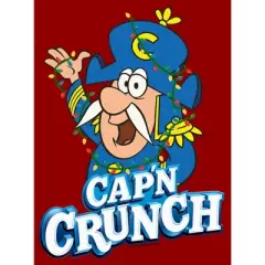 Women's Cap'n Crunch Christmas Lights Logo T-Shirt