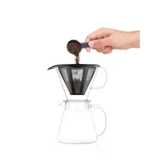 Bodum Melior 5c 20oz Pour Over Coffee Maker: Manual Coffee Dripper, 5 Cup Capacity, BPA-Free, Dishwasher-Safe