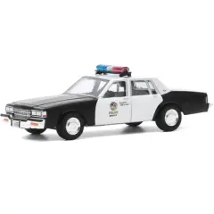 1987 Chevrolet Caprice "Metropolitan Police" "Terminator 2: Judgment Day" (1991) Movie "Hollywood Series" 1/64 Diecast Model Car by Greenlight