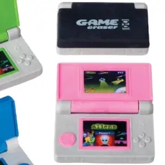 Level Up Your Erasing! 8-Pack Retro Handheld Video Game Erasers.