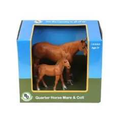 Big Country Toys 1/20 Quarter Horse Mare and Colt 426
