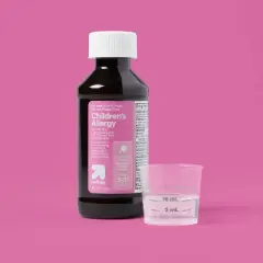 Children's Diphenhydramine Allergy Relief Liquid - Bubblegum - 4 fl oz - up&up&trade;
