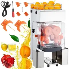 Commercial Juicer Machine&pound;&not;110V 120W Automatic High-Speed Press&pound;&not;22-30 Oranges/Min