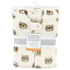 Hudson Baby Plush Long-Sleeve Sleeping Bag, Sack, Blanket, Bear