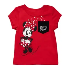Disney Minnie Mouse Nightmare Before Christmas Winnie the Pooh Lilo & Stitch Sally Zero Girls T-Shirt Toddler to Big Kid 