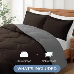 Peace Nest Lightweight Reversible Microfiber Down Alternative Comforter Set