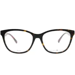 Kate Spade  2VM Womens Rectangle Eyeglasses Havana Pattern 51mm