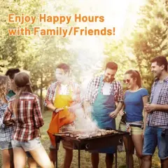 Tangkula Outdoor 2-Burner Stove High Pressure Propane Gas Camp Stove 150,000 BTU