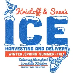 Men's Frozen Kristoff & Sven's Ice Harvesting And Delivery T-Shirt