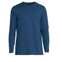 Lands' End Men's Long Sleeve Supima Tee