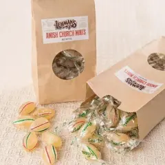 Lehman's Amish Church Mints, 8 ounce bag, Peppermint, USA Made