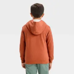 Boys' Faux Shearling Lined Zip-Up Sweatshirt - Cat & Jack&trade;