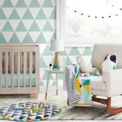 Geo Bright Nursery Room - Cloud Island