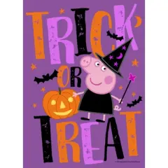 Girl's Peppa Pig Halloween Trick-Or-Treat T-Shirt