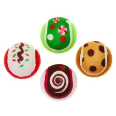 BARK Howly Jowly Holidays Jolly Dough Bros Ball Dog Toy