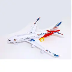 Ready! Set! Play! Link Airbus Plane With Flashing Lights And Sounds (Red)