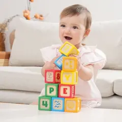 Hape My First Wooden Blocks Stacking Toy