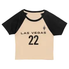 WNBA Las Vegas Aces Girls' Short Sleeve A'ja Wilson T-Shirt
