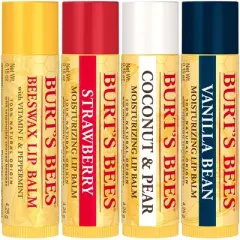 Burt's Bees Moisturizing Lip Balm - Best of Burt's - 4pk