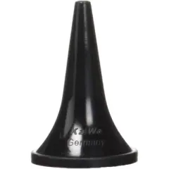 Disposable Ear Specula for KaWe EUROLIGHT C10, EUROLIGHT C30 AND COMBILIGHT C10 Otoscopes, 4 mm, Black, 100 Count