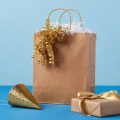 Fabric Curl Swirl Gold Metallic - Spritz&trade;