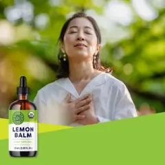 Vimergy USDA Organic Lemon Balm Extract