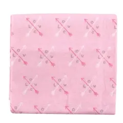 Luvable Friends Unisex Baby Cotton Flannel Receiving Blankets, Love 7-Pack, One Size