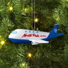 Christmas North Pole Plane Ornament - Wondershop&trade;