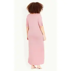Women's Plus Size  Night Dress - rose | EVANS