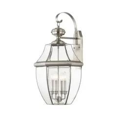 Livex Lighting Monterey 4 - Light Wall Light in  Brushed Nickel
