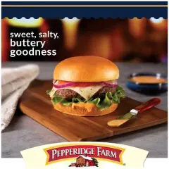 Pepperidge Farm Farmhouse Brioche Hamburger Buns - 13.5oz / 6pk