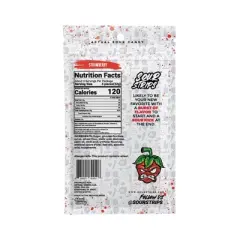 Strawberry Sour Strips Candy - 3.4oz