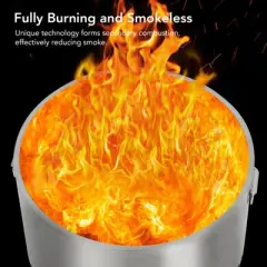 Stove Bonfire, Smokeless Fire Pit, Wood Burning Fireplaces