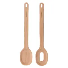 BergHOFF Leo 3Pc Bamboo Salad Bowl Set with Servers