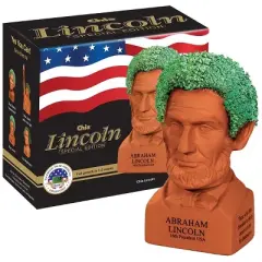 Joseph Enterprises, Inc Abraham Lincoln Chia Pet Decorative Pottery Planter