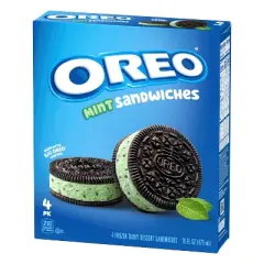 Nestle Oreo Frozen Mint Sandwiches - 11.4lbs/4ct
