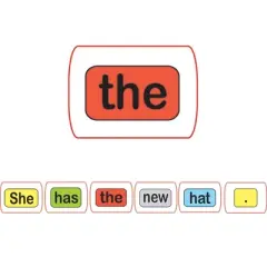 Ashley Productions&reg; Die-Cut Magnetic Foam Sentence Building, 100 Pieces Per Pack, 3 Packs