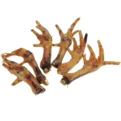 Mighty Paw Chicken Feet Dog Treats | 100% Natural, 30 Pack, Single Ingredient