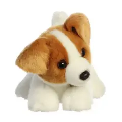 Aurora Miyoni Tots 9" Jack Russell Puppy White Stuffed Animal