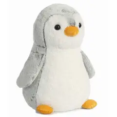 Aurora PomPom Penguin 11.5" Grey Stuffed Animal